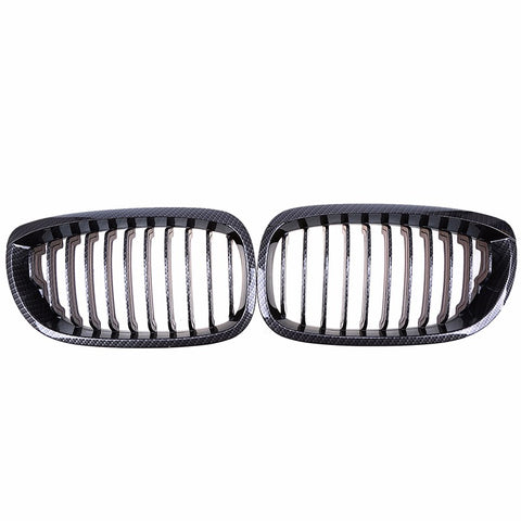 Carbon fiber car bumpers body kit front grille for 3 series E46 2003-2006