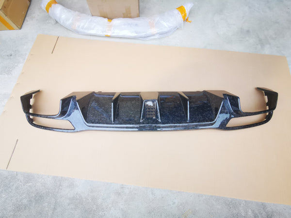 BS style rear diffuser for GLE Class SUV Coupe W166