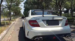 BS GT style carbon fiber rear spoiler rear wing for 2008-2014  W204 C180 C200 C260 C300 AMG C63