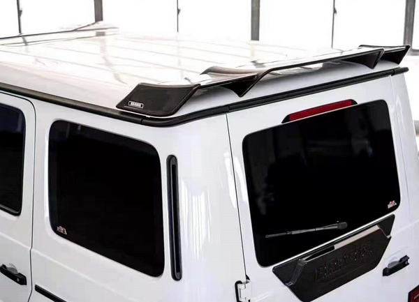 BS type carbon fiber rear roof spoiler for W463 W464 G63 G65
