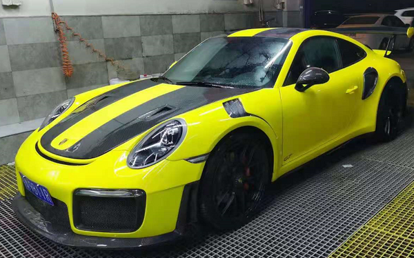991 GT2RS style bonnet dry carbon fiber