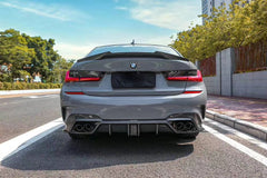 CWS STYLE CARBON FIBER BODY KIT FOR 3 SERIES G20 G28 FRONT LIP REAR DIFFUSER SIDE SKIRTS SPOILER