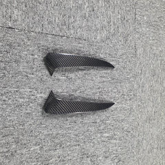 carbon fiber rear bumper fins for W205 fitment