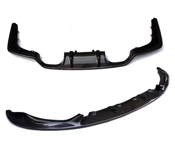 3D carbon fiber front lip, side skirts, rear diffuser for F80 M3 F82 F83 M4