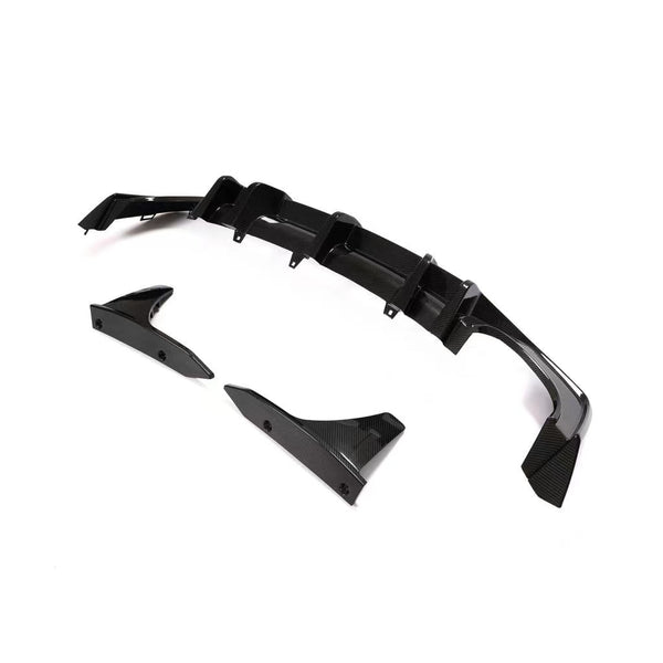 Dried carbon fiber Audi RS7-C8 2020 carbon rear diffuser
