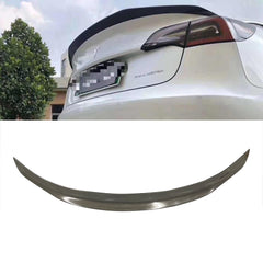 RPMtesla`S Supplier CMST style carbon fiber spoiler for  model 3