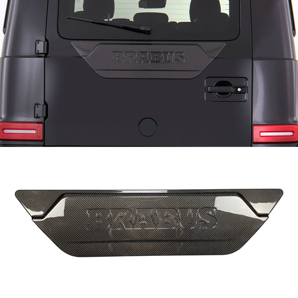 Dry carbon fiber body kit rear trunk cover sticker for G-class w463a w464 G63 2018+