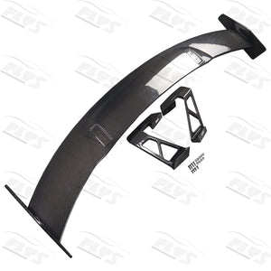 OEM style carbon fiber rear trunk wing for ttrs rear spoiler