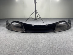 V design carbon fiber front lip for Mclaren 720s front splitter