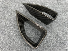 Dry carbon fiber front bumper trim vent for W167 GLE350 GLE450
