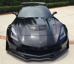 Carbon Fiber Front Lip For  C7 front splitter
