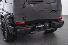 Dry carbon fiber body kit rear trunk cover sticker for G-class w463a w464 G63 2018+