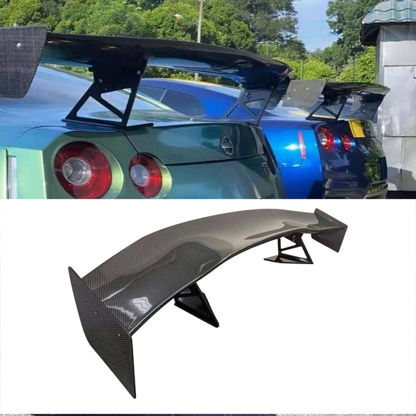 APR style carbon fiber body kit rear spoiler for R35