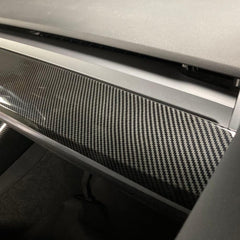 RPMtesla`S Supplier Dry carbon fiber Add on dashboard trim for Tesla Model 3 Model Y