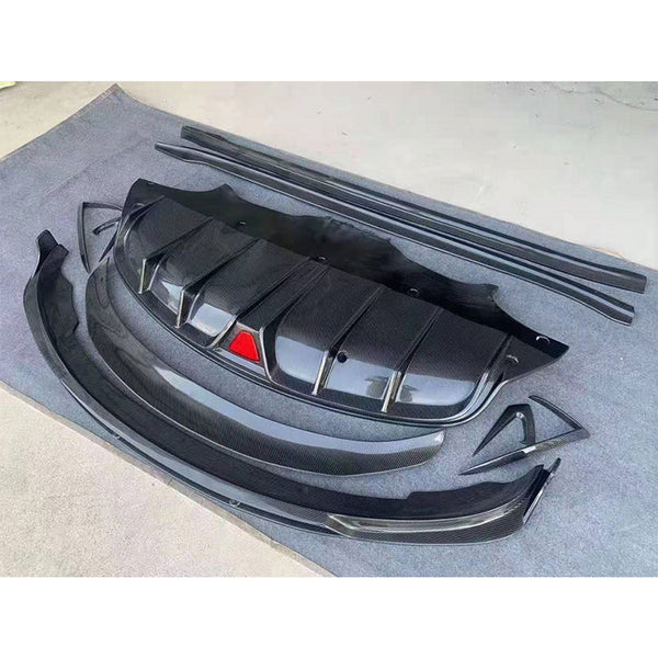 CMST style rear diffuser for TESLA Model 3