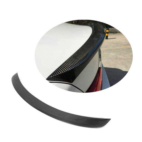 CS style carbon fiber rear turnk wing spoiler for Infiniti Q50 Q50S