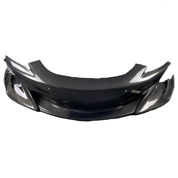 Mclaren 540c/570gt/570s  carbon fiber front bumper lip  upgrade to 600LT front splitter lip