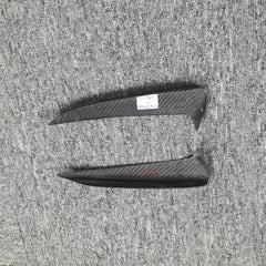 carbon fiber rear bumper fins for W205 fitment