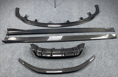 RC Carbon Fiber Front Lip Side Skirts Rear Diffuser Wing for Lexus RC350 RC F-sport 200LT