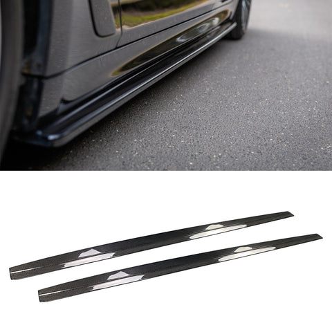 MP style dry carbon fiber side skirts for F87 M2 M2C