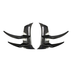 carbon fiber front bumper trim insert for AMG GTR