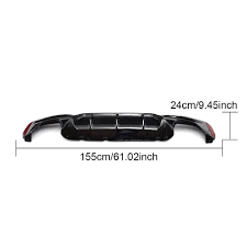 FD style rear diffuser for  G30 M tech carbon fiber body kit