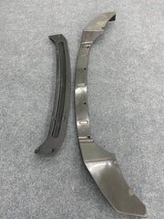 X5 G05 modified Black Samurai style carbon fiber front lip fit for BMW X5 G05