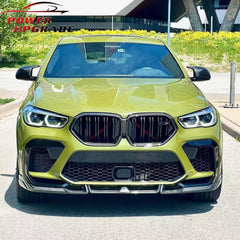 LD dry carbon front lip for F96 X6M perfect fitment guaranteed