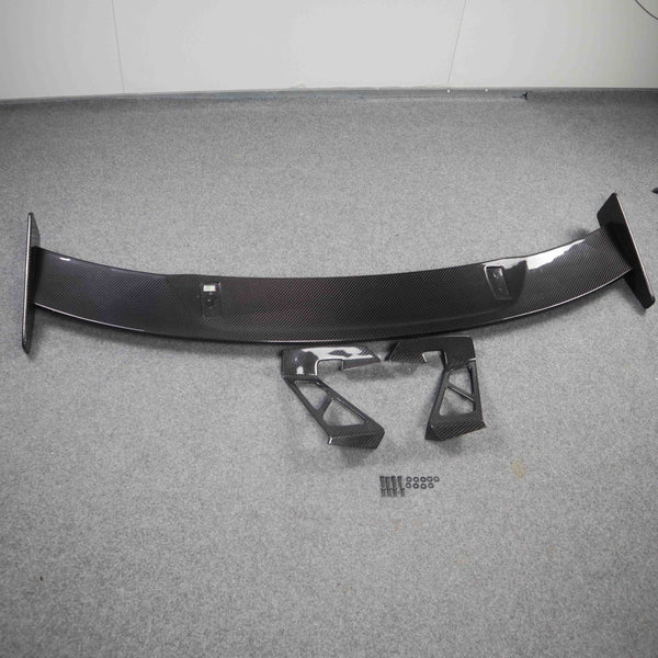 OEM style carbon fiber rear trunk wing for ttrs rear spoiler