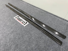 carbon fiber PSM style side skirts for W205 C63 AMG 15+