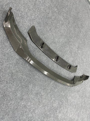 X5 G05 modified Black Samurai style carbon fiber front lip fit for BMW X5 G05