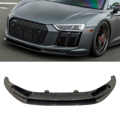 R8 V10 2017-2019V carbon fiber front lip