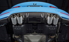 Carbon fiber 3D style rear bumper diffuser for M3 M4 F80 F82