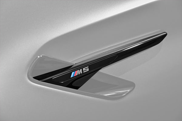 BMW M5 Carbon fiber Side Fender Cover Trim for F90 M5  Vent Trim Replacement Style