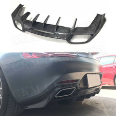 Renntech Style  Carbon Fiber  Rear Diffuser Body Kit For  Amg Gt Gts