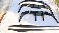 V style BMW Carbon fiber side skirts for M6 F06 F12 F13
