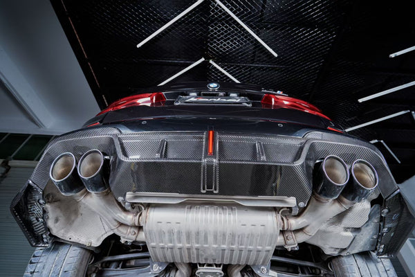 Carbon fiber front lip rear diffuser side skirt  for F97 X3M