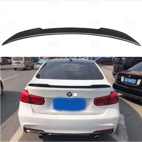 V style carbon fiber rear trunk wing spoiler for M6 F06 F12 F13