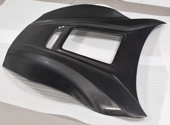 IMP style carbon fiber transparent glass bonnet hood for F12