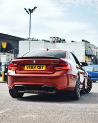 DRY carbon fiber MP diffuser for BMW F87 M2 M2C