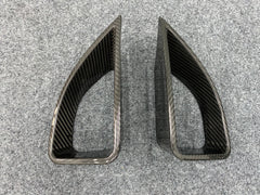 Dry carbon fiber front bumper trim vent for W167 GLE350 GLE450