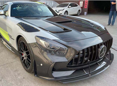 AMG GT BLACK SERIES half carbon fiber body Kit bonnet  for AMG GT GTC. Please note shipment sea shipping only, do not order directly