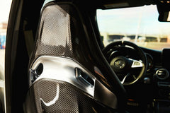 Carbon fiber body kit seat covers for W205 C63 AMG