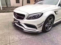W205 C63 carbon PSM front lip for W205 coupe saloon carbon splitter