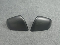 RPMtesla`S Supplier Tesla Model Y DRY CARBON OEM Sideview Mirror Overlays  (1 Pair)