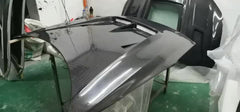 OEM style Carbon Fiber Roof  pillar  hood For GTR R35