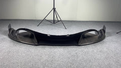 V design carbon fiber front lip for Mclaren 720s front splitter