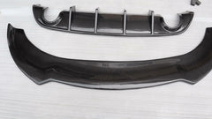 Carbon fiber sport version modified tail bumper diffuser car lip for Dodge char ger