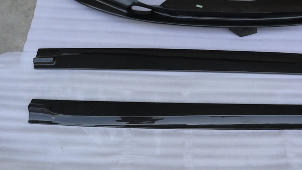 3D carbon fiber front lip, side skirts, rear diffuser for F85 X5M F86 X6M