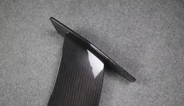 OEM style carbon fiber rear trunk wing for ttrs rear spoiler